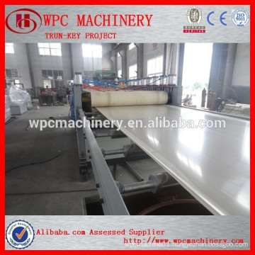 wpc thick board manufacturing machine /plastic machine manufacturer